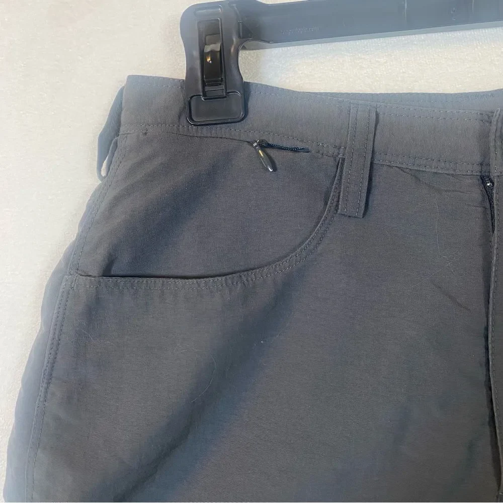 The North Face Gray Nylon Shorts Size 8